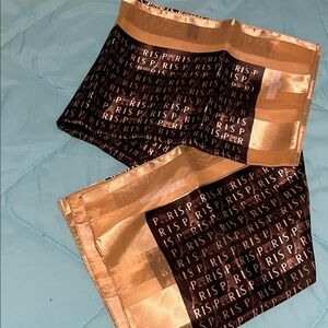 Women's Brown and Gold Paris Scarf by J Micho Sancho